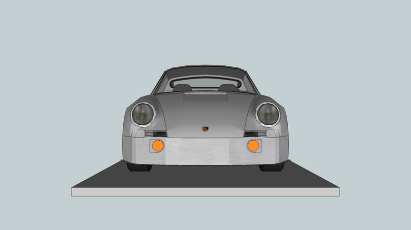 The 3D model made before the build.